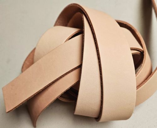 Leather Straps - Natural Veg Tanned - 24 inch (50mm)